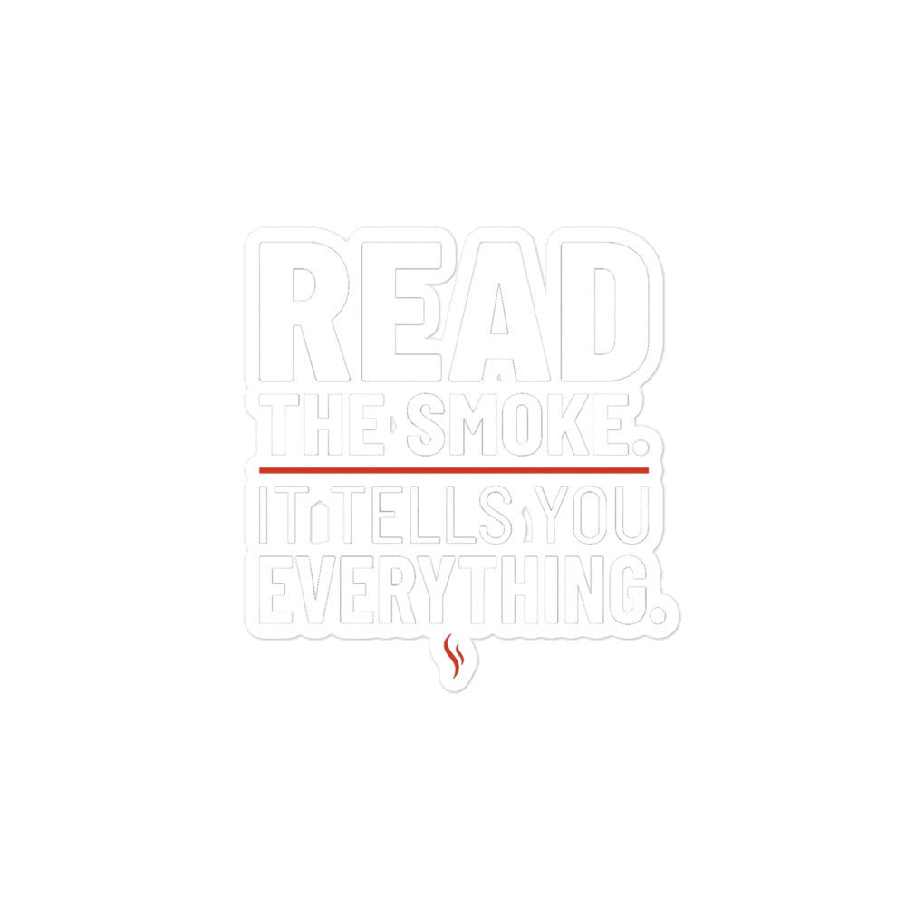 Read The Smoke Sticker