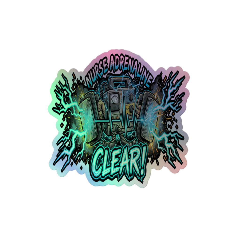 Nurse - Code Blue Adrenaline Sticker