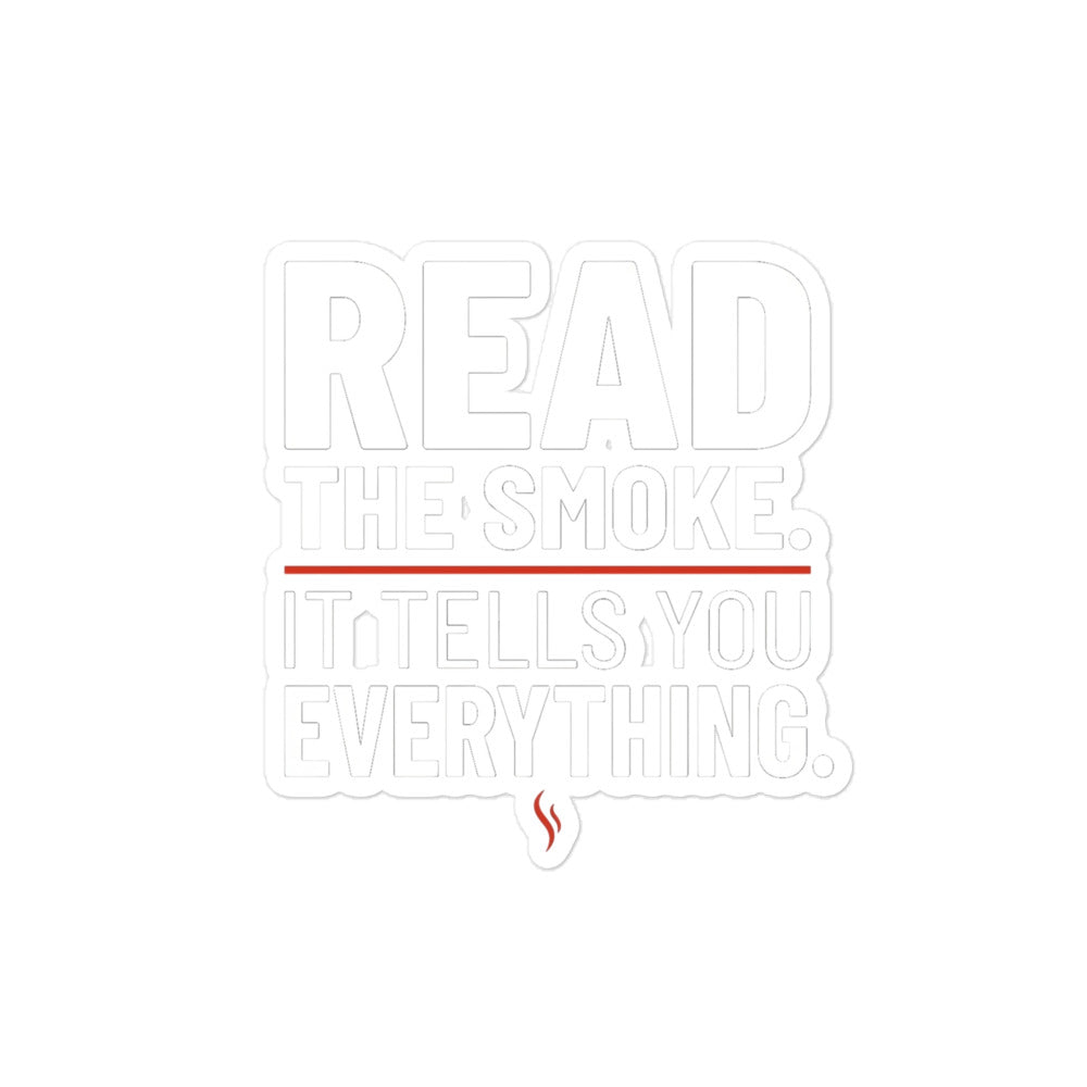 Read The Smoke Sticker