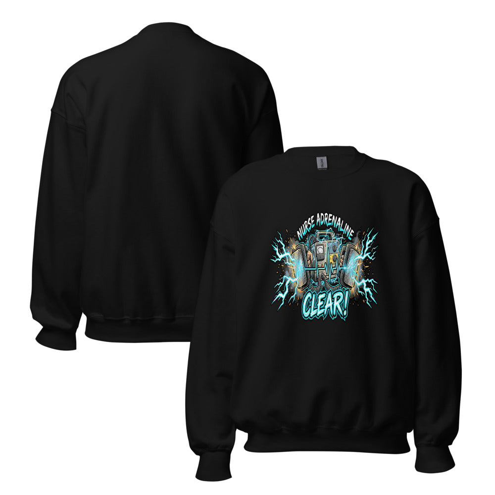 Nurse - Code Blue Adrenaline Sweatshirt
