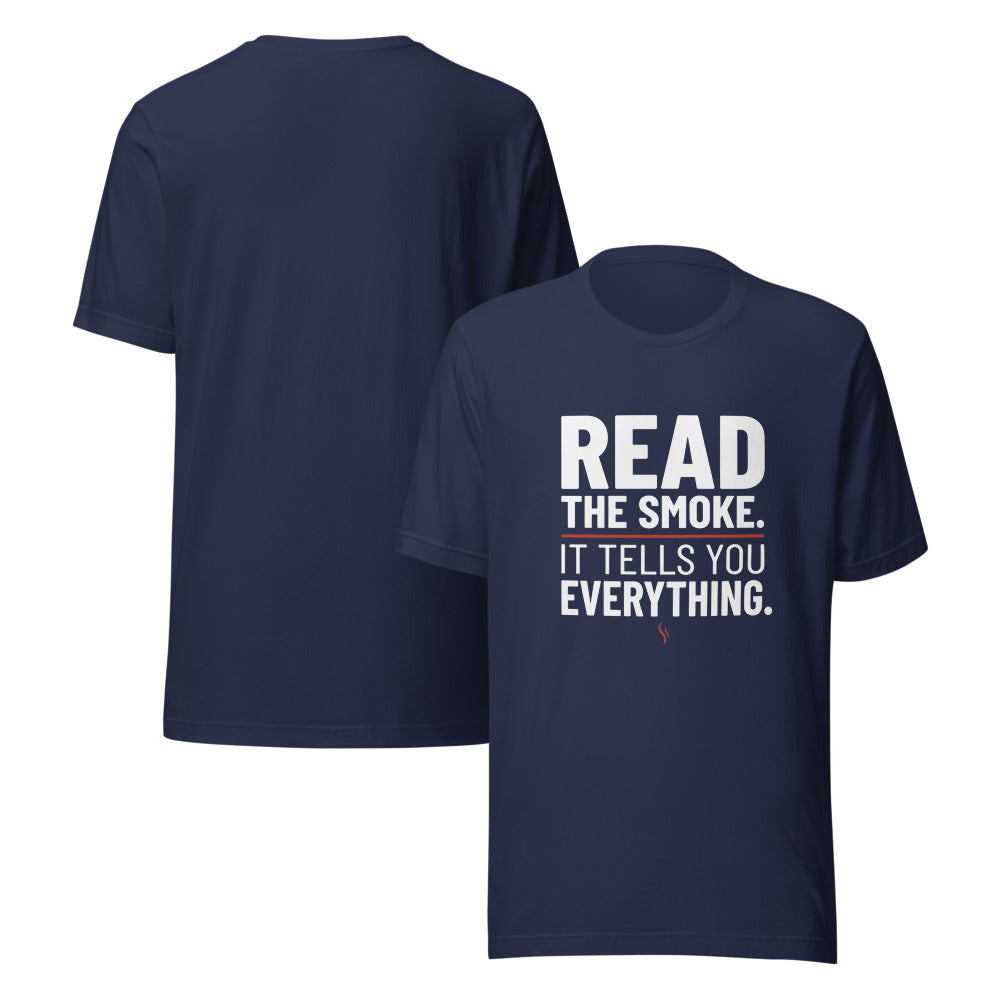 Read The Smoke Firefighter T-Shirt | Fire Service Tee